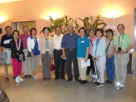 2009-2011年維也納--台灣基督長老教會：2010.08.08陳啟應牧師夫婦與美東陳柏壽牧師,楊宜宜傳道等台灣基督徒合照