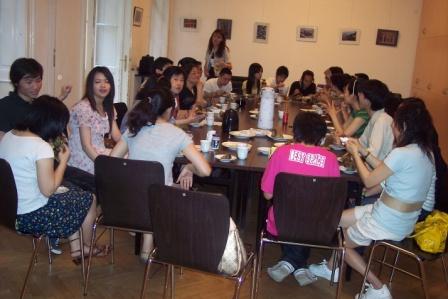 2009-2011年維也納--台灣基督長老教會：6.13維也納Grinzing葡萄園(牧師娘肉粽好吃嗎~哈哈)