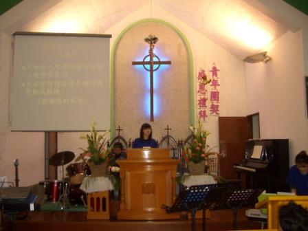 2010.03.28青年團契紀念主日禮拜：以琳姐妹司會引領會眾禮拜