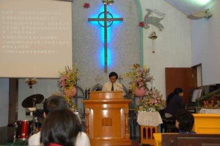 2010.02.28設教百週年聖歌隊錄製紀念CD聖樂發表會：吳約西長老司會報告