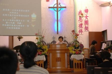 2010.03.07婦女團契紀念主日禮拜：婦女團契副會長報告