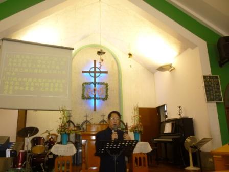 2010/09/12國光教會姬文宗牧師主理禮拜(聖經學院紀念主日)：姬文宗牧師證道勉勵(華語)