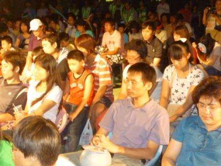 2010.09.18百週年系列活動-磐石中秋福音佈道晚會：謝傳道呼召與禱告中~