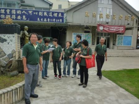 2010.10.03台中中會設立八十週年感恩禮拜：準備出發了!