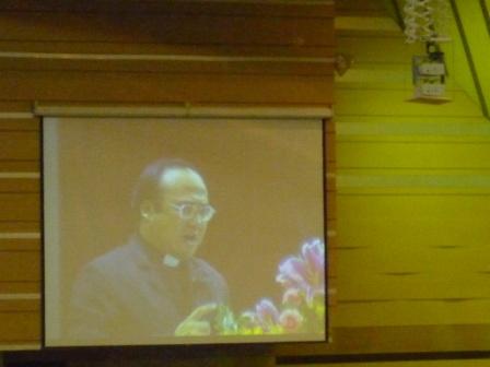 2010.10.03台中中會設立八十週年感恩禮拜：台中中會議長賴信頌牧師證道勉勵~
