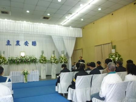 2010.10.30陳東連弟兄告別安息禮拜：陳炳勲 牧師証道勉勵與安慰~