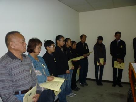 2010.11.27 呂秋香姐妹告別安息禮拜：入木禮拜